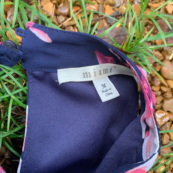 Francescas Collections Mi Ami Dress Shift Floral size Medium - Picture 5 of 7